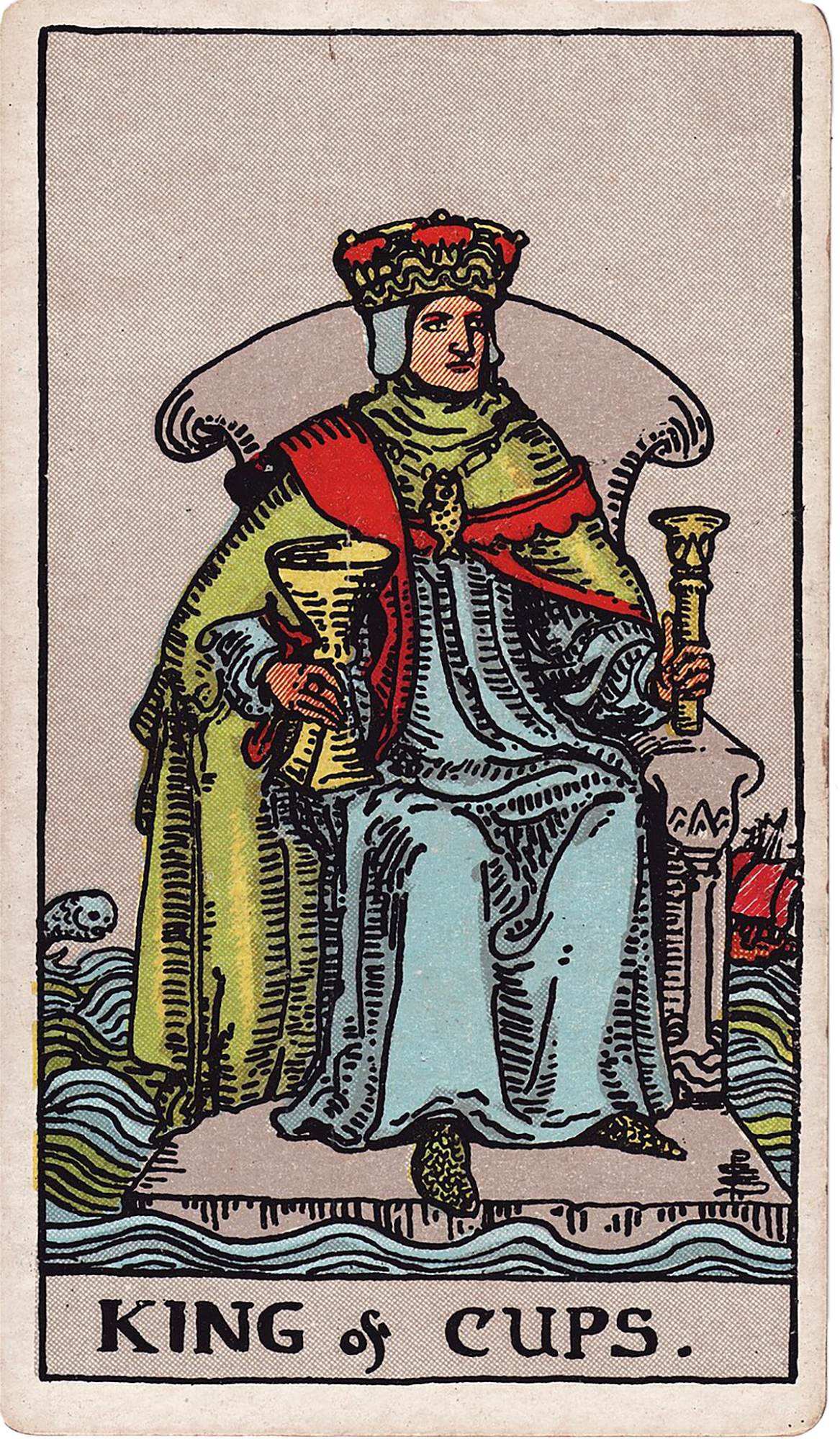 King of Cups Tarot card